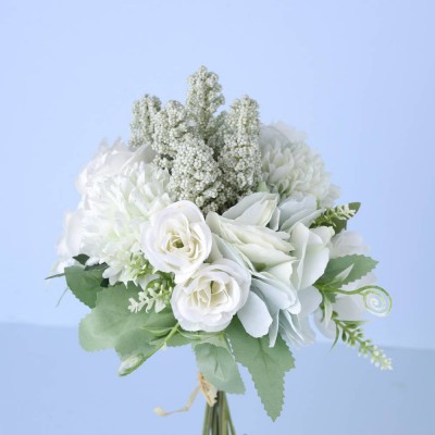 Decorative Flower Bunch Large (White)