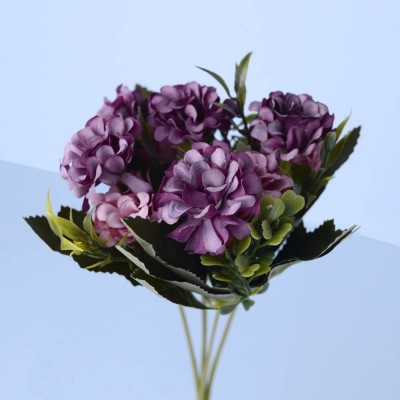 Decorative Flower Bunch Small (Purple Pink)