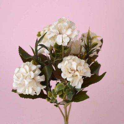 Decorative Flower Bunch Small (White)