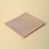 Delicate Gold Inlay Glass Platter (Pink)