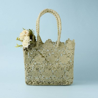 Elegant Lace Bag (Green)