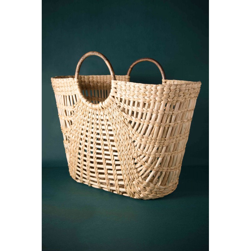 Handcrafted Basket V Shape