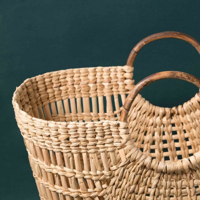 Handcrafted Basket V Shape