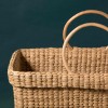 Rectangular Handcrafted Basket Bag