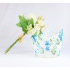 Blue-White Mini Lace Basket