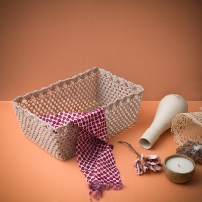 Large Woolen Basket